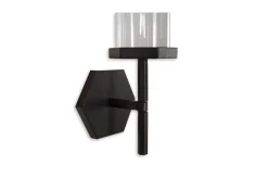 Teelston Candleholder In Gunmetal Finish