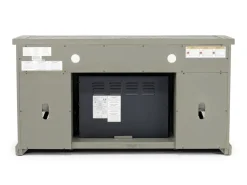 Telluride Fireplace Console In Driftwood