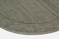 Telluride Round Dining Table & 4 Chairs In Driftwood