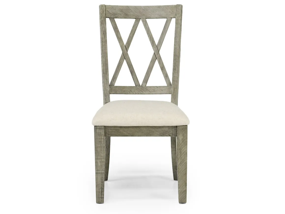 Telluride Upholstered Side Chair In Driftwood
