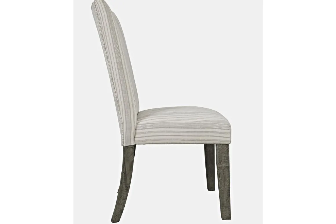 Telluride Upholstered Side Chair In Driftwood