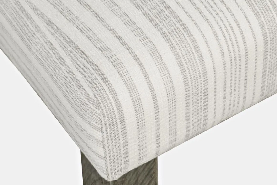 Telluride Upholstered Side Chair In Driftwood