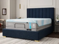 Tempur-Pedic® Activebreeze® Ii Medium Hybrid Mattress & Ergo Pro Smart Air Adjustable Foundation, Twin Xl