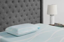 Tempur-Pedic Breeze Pro-Hi Cooling Pillow In White, Eastern King