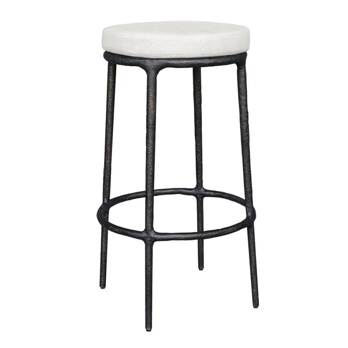 Thayer Outdoor Barstool In Bronze