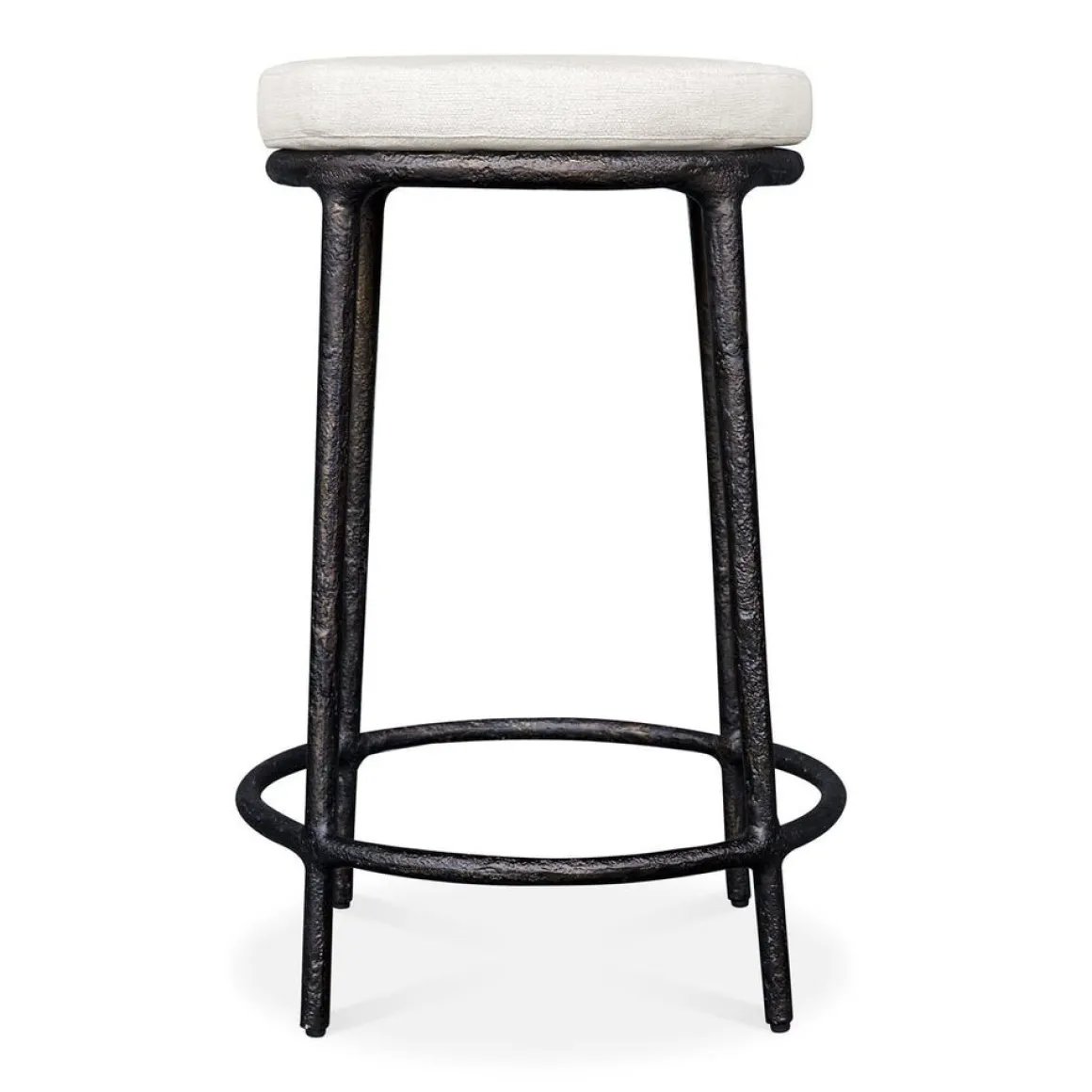 Thayer Outdoor Counter Height Stool In Bronze