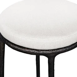 Thayer Outdoor Counter Height Stool In Bronze