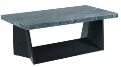 Tobias Coffee Table In Dark Marble