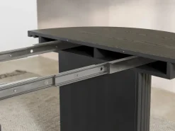 Transformer Round Extendable Dining Table In Scandinavian Oak