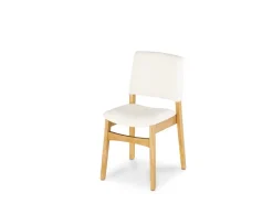 Transformer Round Extendable Dining Table & 4 Chairs In Scandinavian Oak