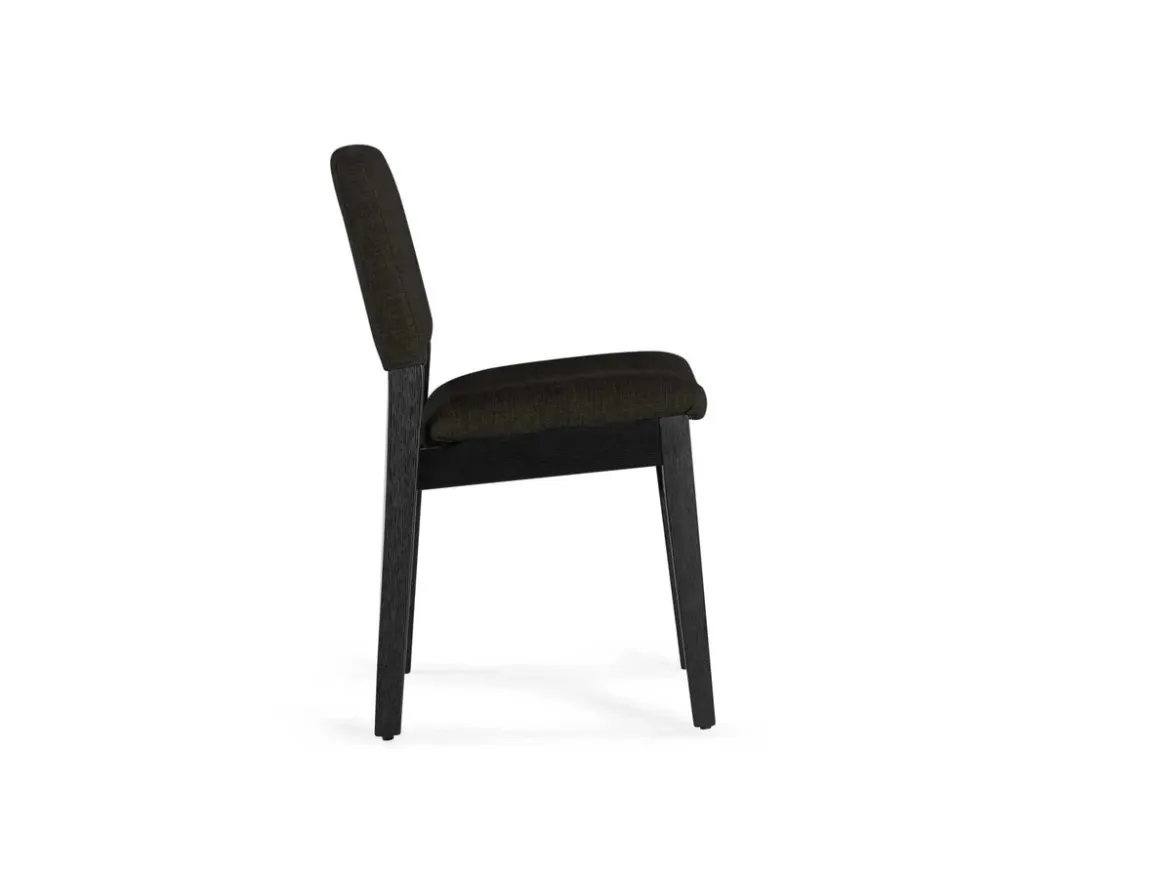 Transformer Stackable Side Chair In Scandinavian Oak & Creamy