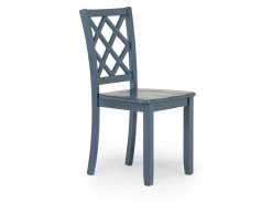 Trellis Side Chair In White