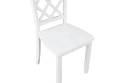 Trellis Side Chair In White