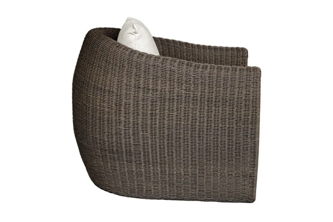 Tropic Outdoor Lounge Chair In Brown