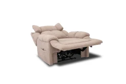 Tucker 2 Power Theater Recliner W/ Immersive Sound In Light Brown