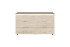 Tullia Dresser W/ Lights In Pearl Line/Eco Stone