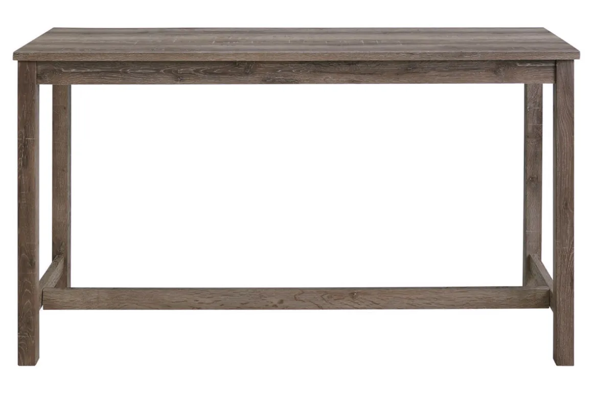 Turner Counter Height Sofa Bar Table W/ 3 Stools In Gray