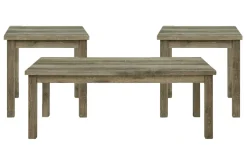 Turner Occasional Tables W/ Lift Top Coffee Table, Set Of 3