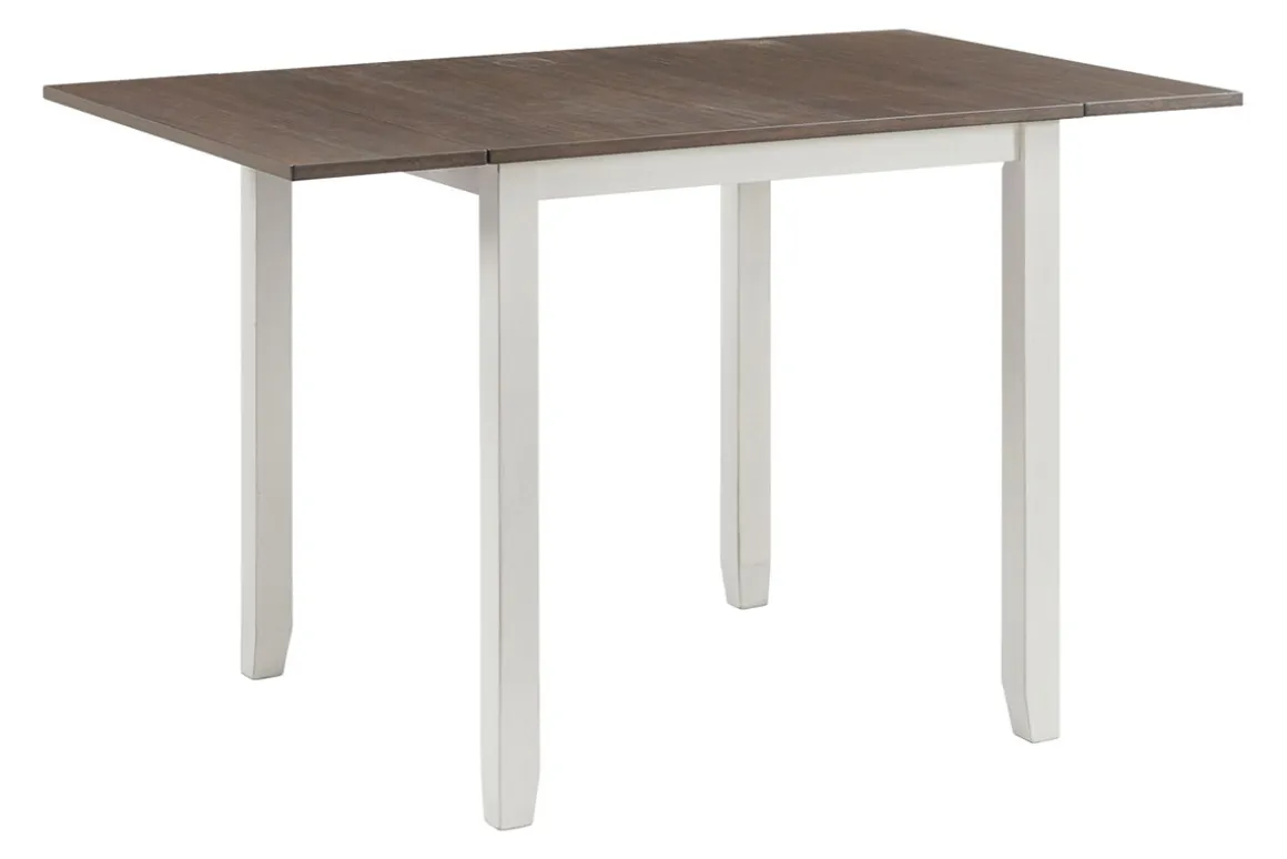 Tuttle Dining Table & 2 Chairs In White