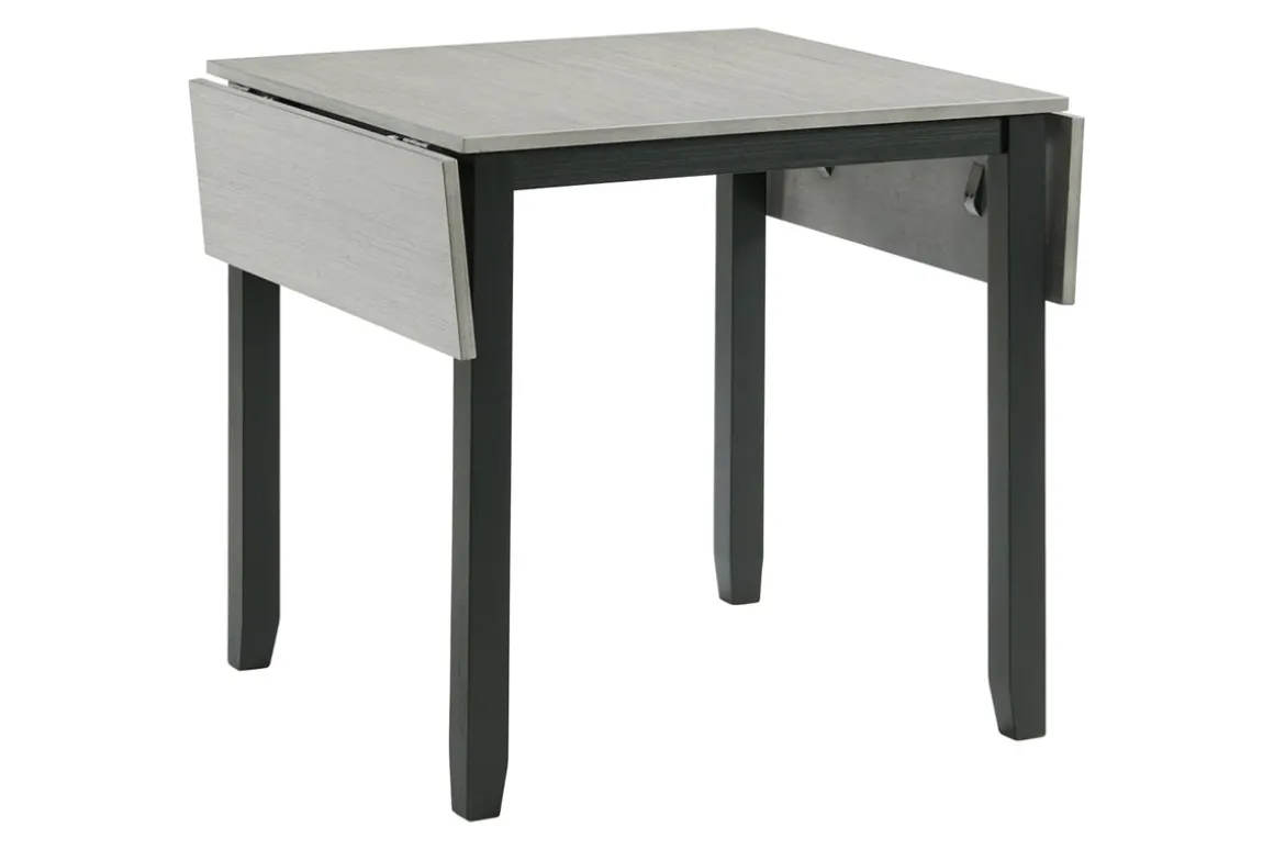 Tuttle Dining Table & 2 Chairs In White