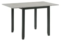 Tuttle Dining Table & 2 Chairs In White