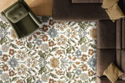 Tweed Harbor Rug In Multicolor/Cream, 5’ X 7’