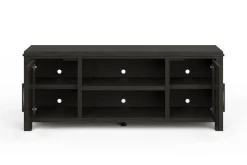 Tybee Media Console In Natural, 85 Inch