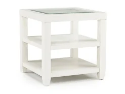 Urban End Table In White
