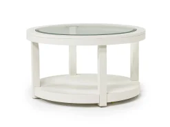 Urban Round Coffee Table In White