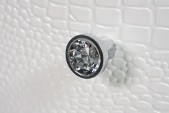 Valentino Nightstand In Silver