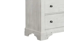 Valley Ridge Chest In White Gray Finish