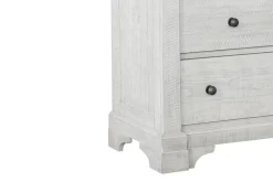Valley Ridge Dresser In White Gray Finish