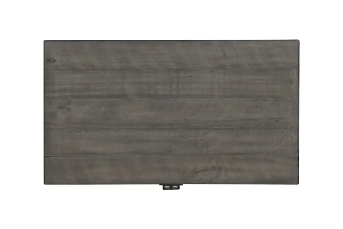 Valley Ridge Nightstand In White Gray Finish