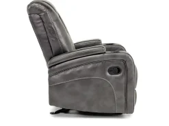 Vega Gliding Recliner In Black