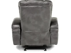Vega Gliding Recliner In Black