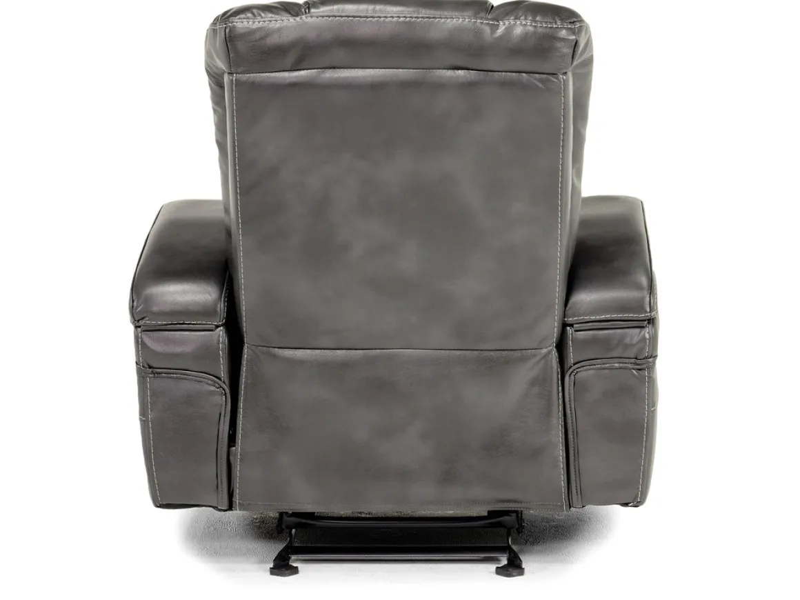 Vega Gliding Recliner In Black
