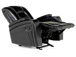 Vega Gliding Recliner In Black