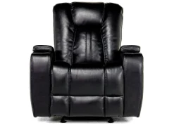 Vega Gliding Recliner In Black