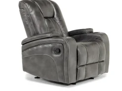 Vega Gliding Recliner In Black