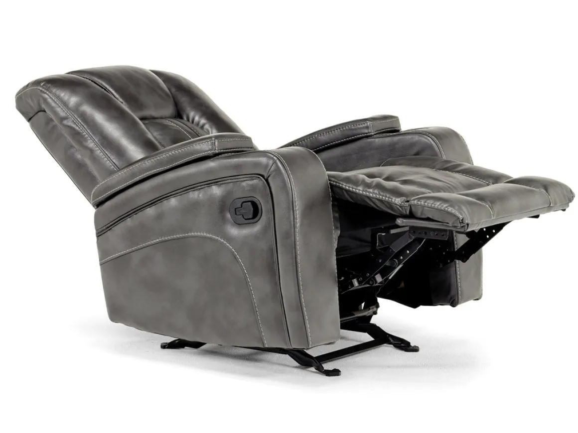Vega Gliding Recliner In Black