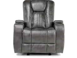 Vega Gliding Recliner In Black