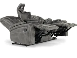 Vega Reclining Sofa In Black