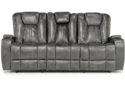 Vega Reclining Sofa In Black