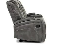 Vega Reclining Sofa In Black