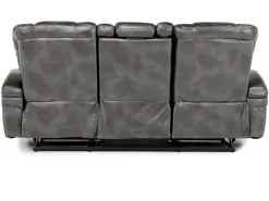 Vega Reclining Sofa In Black