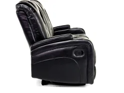 Vega Reclining Sofa In Black