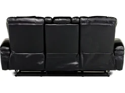 Vega Reclining Sofa In Black