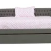 Veronica Daybed W/ Trundle In Gray, Twin