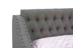 Veronica Daybed W/ Trundle In Gray, Twin