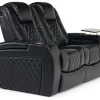 Viper 2 Power Loveseat In Black